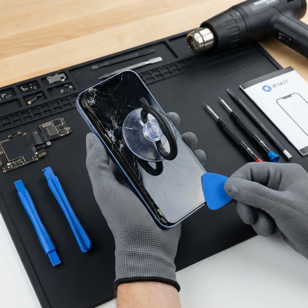 Lift and Open the Display