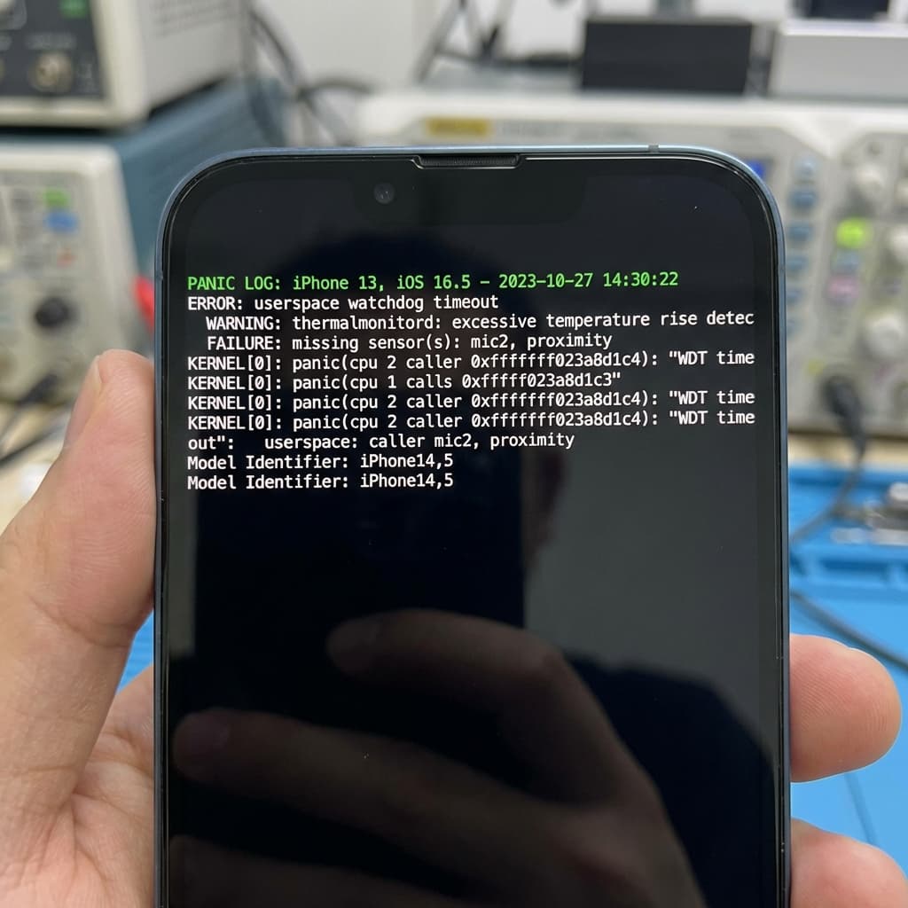 Panic Log Analysis Screenshot